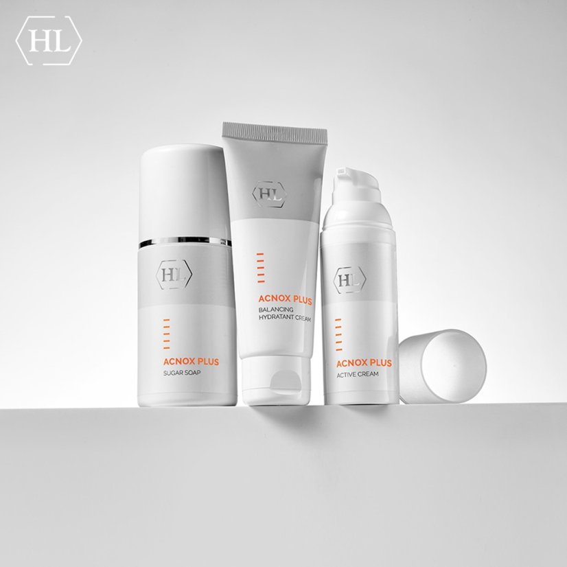 Sada pro zklidnění pleti s akné - HL ACNOX Plus Balancing Kit 3 ks