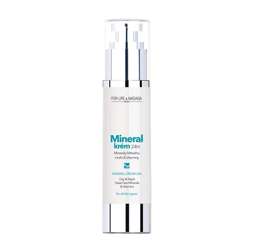 For Life & Madaga Mineral krém 24H pro všechny typy pleti 50 ml