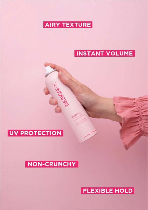 DESIGN.ME Puff.ME Dry Spray - suchý texturizační spray 245 ml