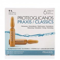 Ampule pro hydrataci a lifting pleti - PRAXIS Classics 6 x 2 ml