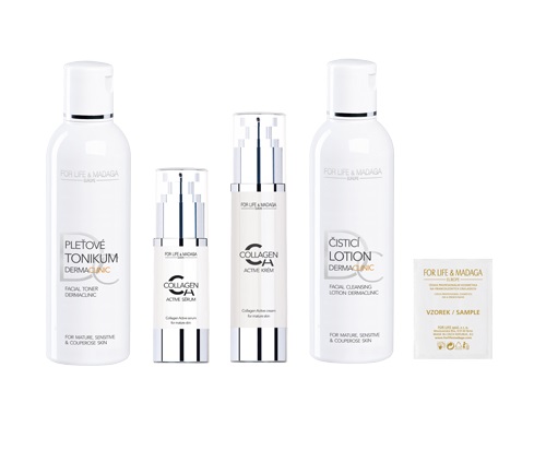 For Life & Madaga Collagen Active - sada péče pro zralou pleť v menopauze