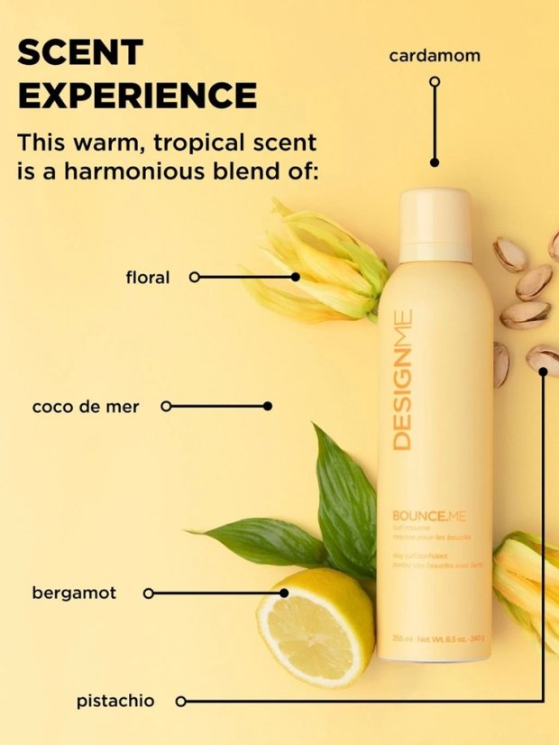 Pěna pro vlnité vlasy | DESIGNME Bounce.Me Curl Mousse 255 ml