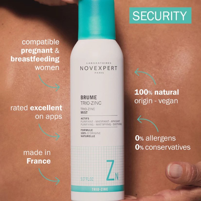 Zklidňující  sprej - NOVEXPERT Trio-Zinc Mist