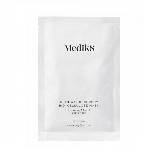 MEDIK8 Ultimate Recovery Bio-Cellulose Mask - Hydratační zklidňující maska 6 ks