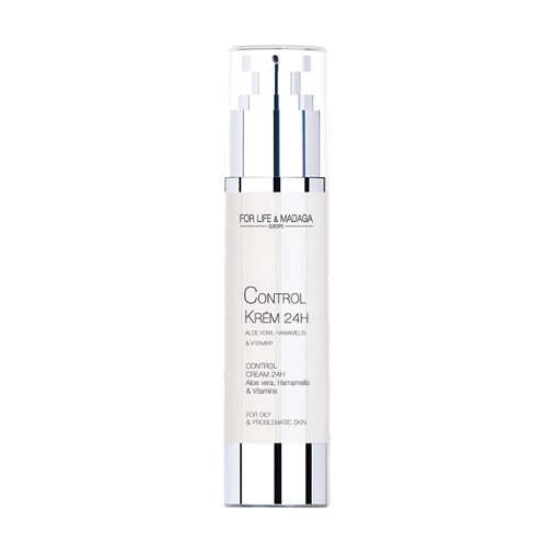 For Life & Madaga Control krém 24H - Pro mastnou pleť 50 ml