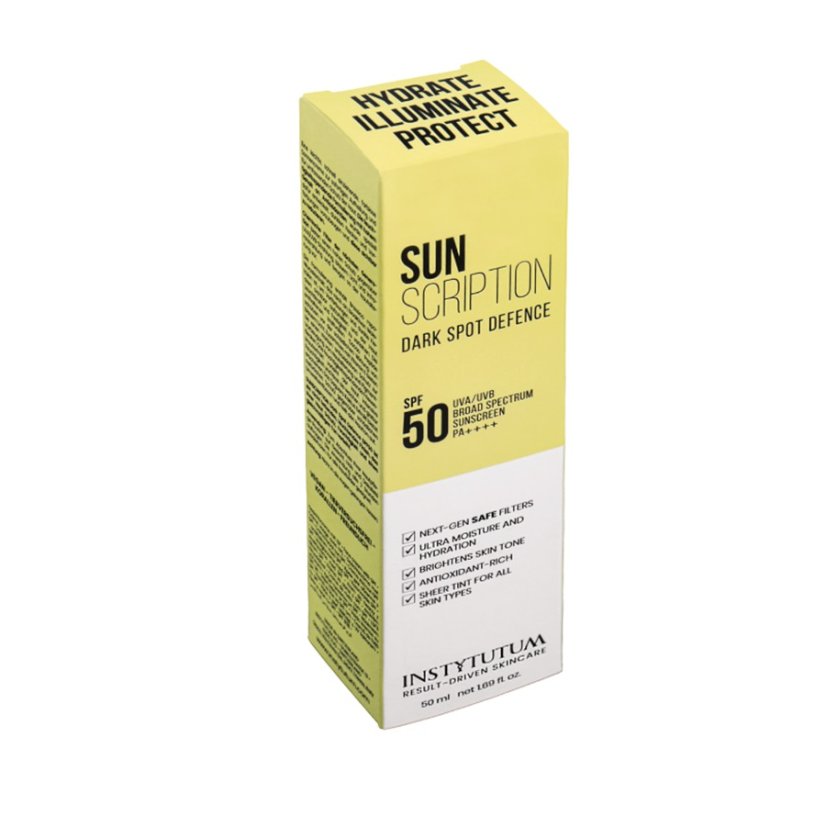 Krém proti tmavým skvrnám - INSTYTUTUM SunScription SPF 50 50 ml
