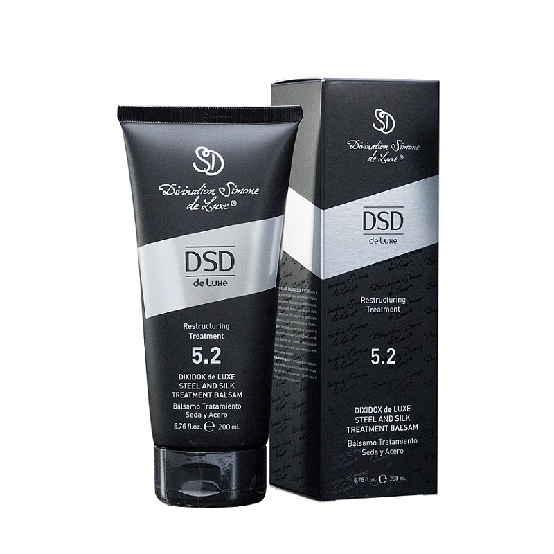 DSD de Luxe 5.2 Steel and Silk - Balzám na poškozené vlasy