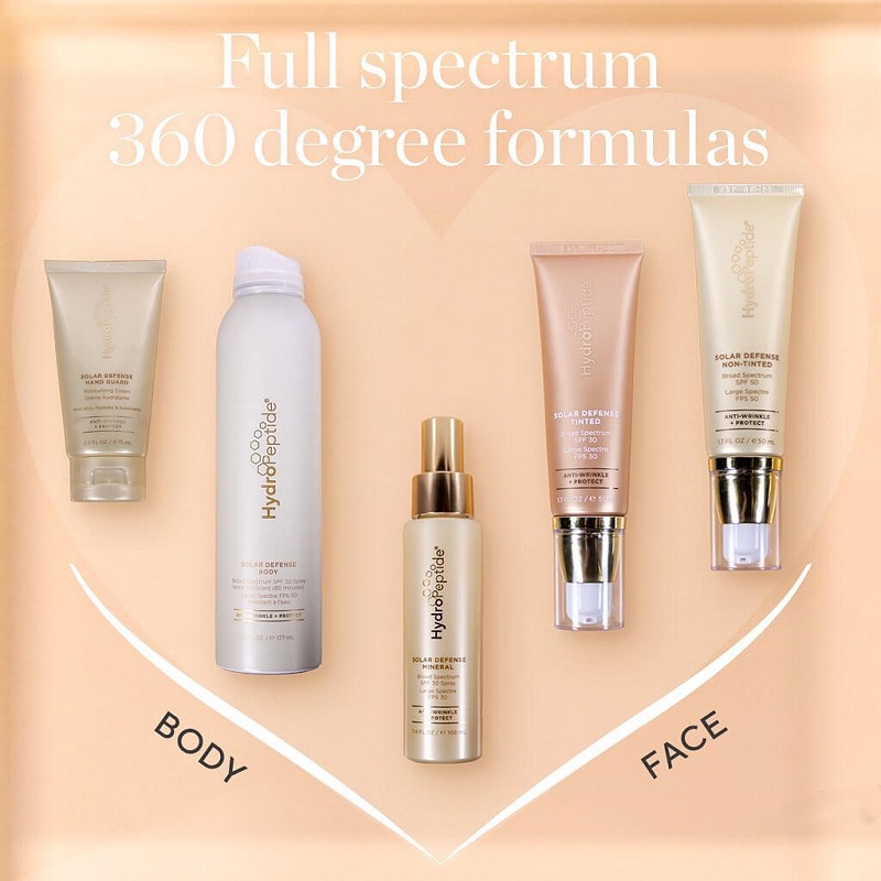 HYDROPEPTIDE Solar Defense Body SPF 30 - opalovací sprej 177 ml