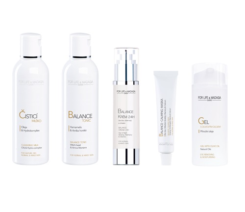 For Life & Madaga - sada péče o normální a smíšenou pleť